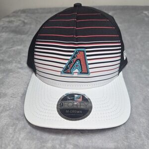 Men's New Era  Black Arizona Diamondbacks Gradient 9FORTY M-Crown Adjustable Hat